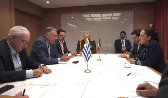 Encuentro entre Orsi y Sheinbaum reafirma v�nculo entre Uruguay y M�xico