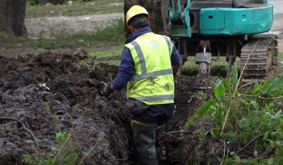 OSE renueva red de tuber�as que atiende a 150 familias en el Cerro