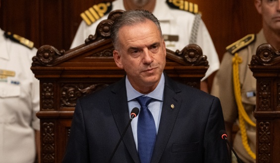 Orsi por su visita al portaaviones militar: "No hago pol�tica exterior representando a una fuerza pol�tica, soy el presidente de un pa�s"