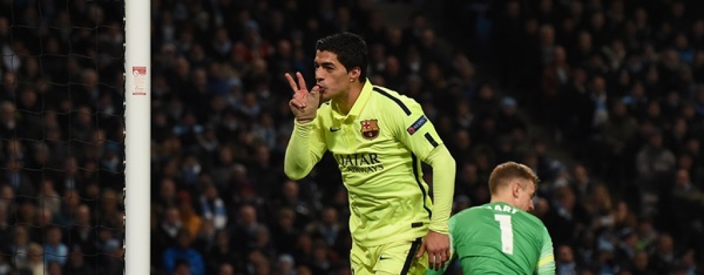 Surez marc dos goles y confes que es especial jugar en Inglaterra