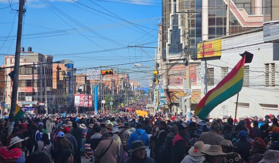 Gobierno de Bolivia confirma la muerte de una persona durante los enfrentamientos del fin de semana