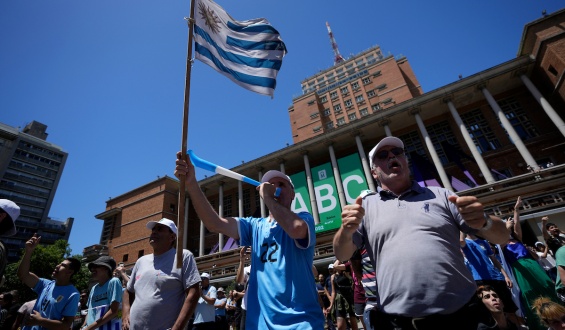 Los partidos de la selecci�n uruguaya en el Mundial se podr�n ver por pantalla gigante en dos puntos de Montevideo