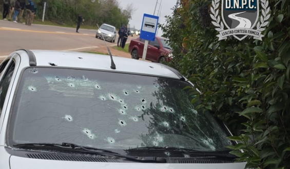 Enfrentamiento armado en ruta 74 dej� seis personas heridas de bala