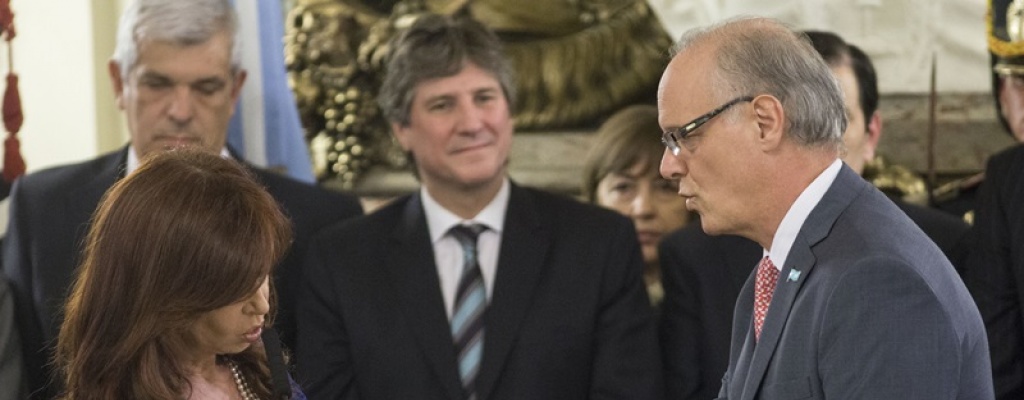 Cristina Fernndez tom juramento a nuevos funcionarios