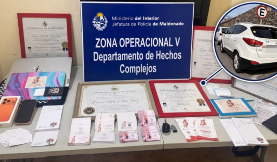 Una mujer de 43 a�os fue condenada a 3 a�os y medio de prisi�n por falsificaci�n de documentos privados y usurpaci�n de t�tulo