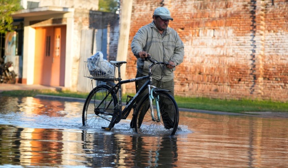 El Cecoed de Paysand� est� expectante ante la creciente del r�o Uruguay que se estima que podr�a pasar los siete metros