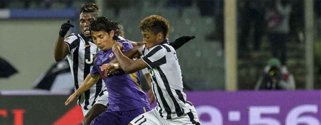 Fiorentina gana 2-1 a Juventus en la ida de semifinales de Copa