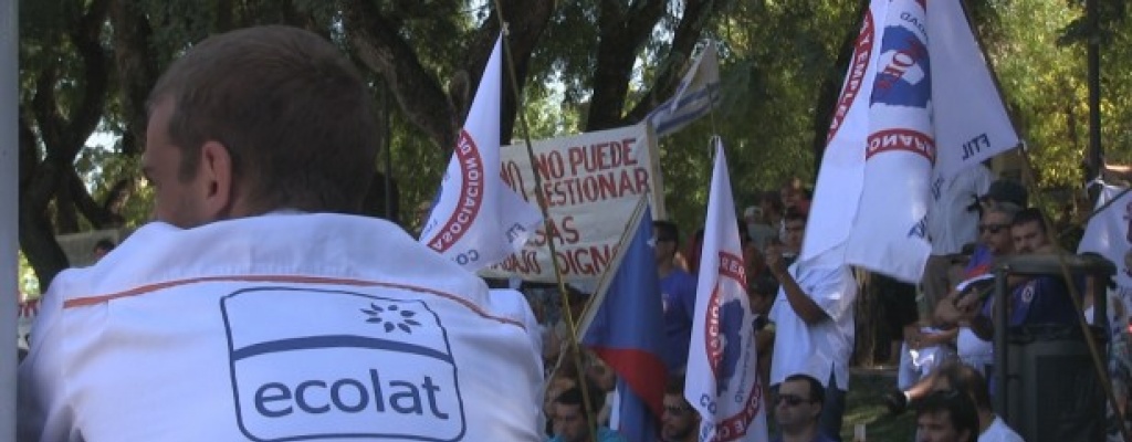 Trabajadores de Ecolat pretenden "una definici�n" esta semana de los empresarios