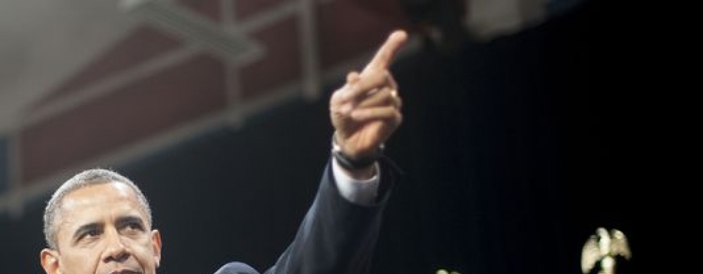 Obama se burla de s� mismo y de sus adversarios en la cena anual de Gridiron Club