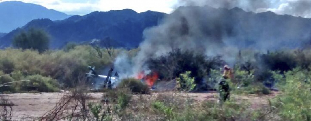 Identificaron restos de pilotos muertos en accidente en La Rioja