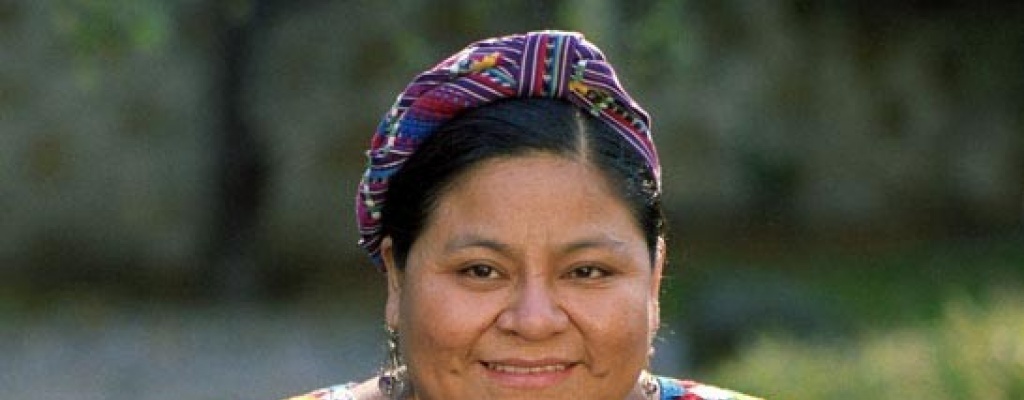 Rigoberta Mench� critica a EEUU por considerar a Venezuela una amenaza