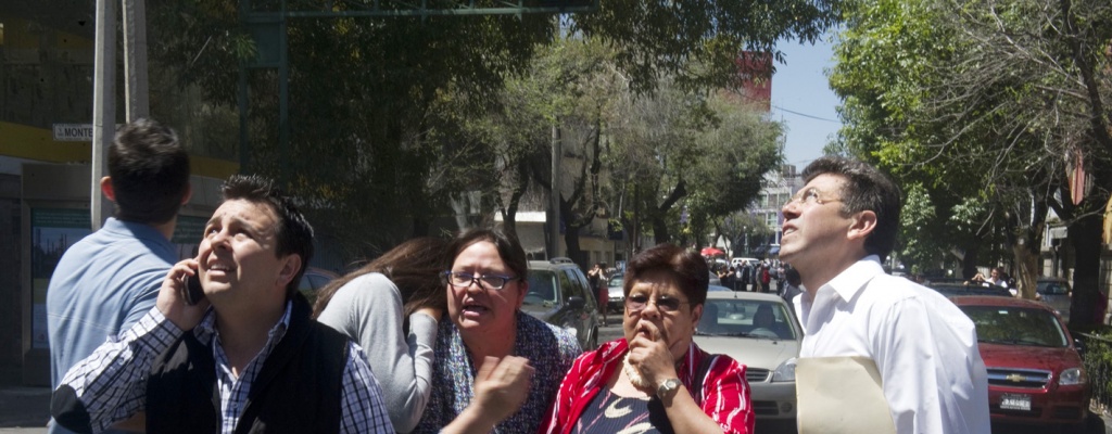 Sismo de 5,4 grados sacude centro de M�xico sin reporte de da�os
