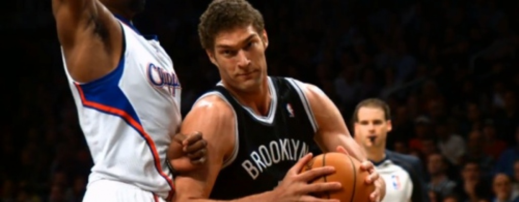 Brook L�pez gu�a a los Brooklyn Nets sobre los Indiana Pacers