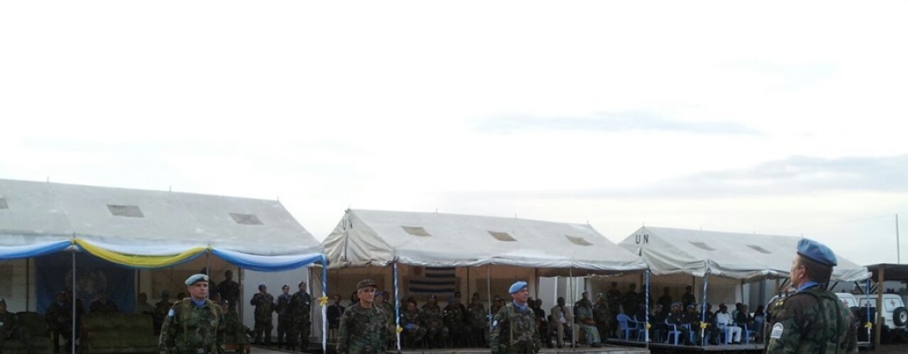 Congo: Se concret� relevo del Jefe del Batall�n Uruguay IV en Goma