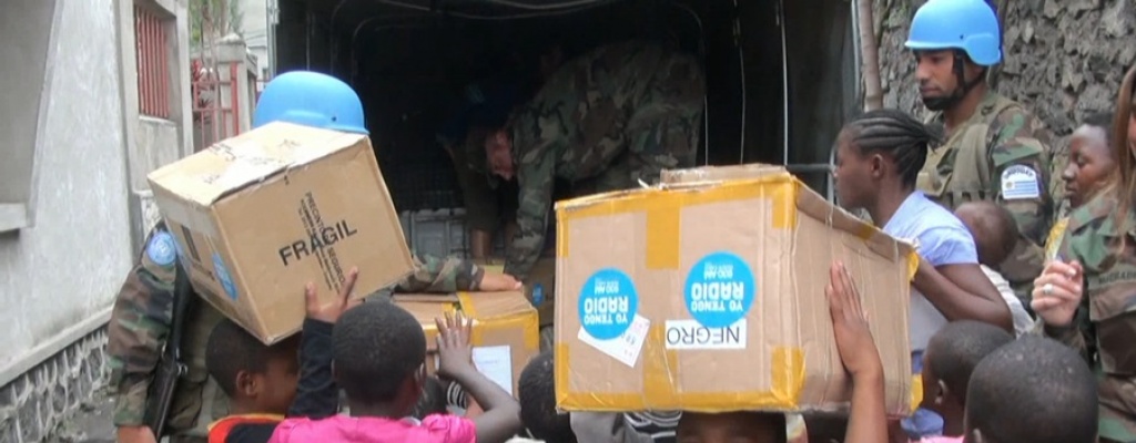 Radio Monte Carlo entreg� los medicamentos donados a ni�os del Congo 