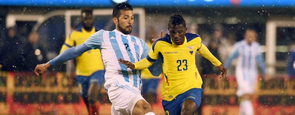 Argentina venci� 2-1 a Ecuador en amistoso con goles de Ag�ero y Pastore