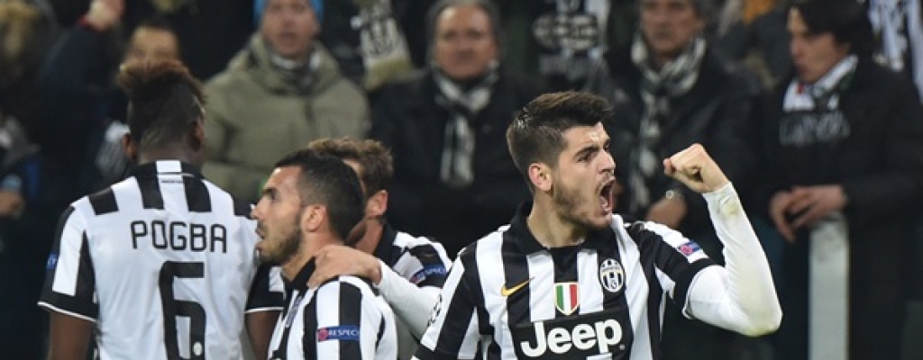 Juventus camina hacia el t�tulo con goles de los argentinos Tevez y Pereyra