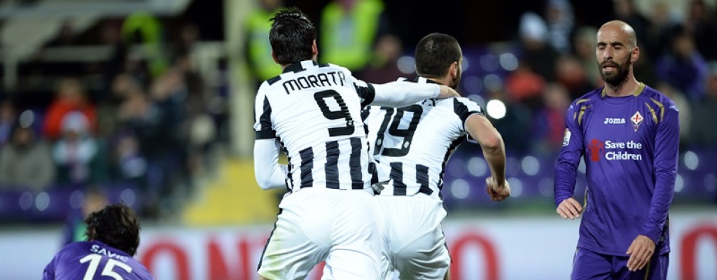 Juventus derrot� 3-0 a Fiorentina y avanz� a la final de Copa Italia