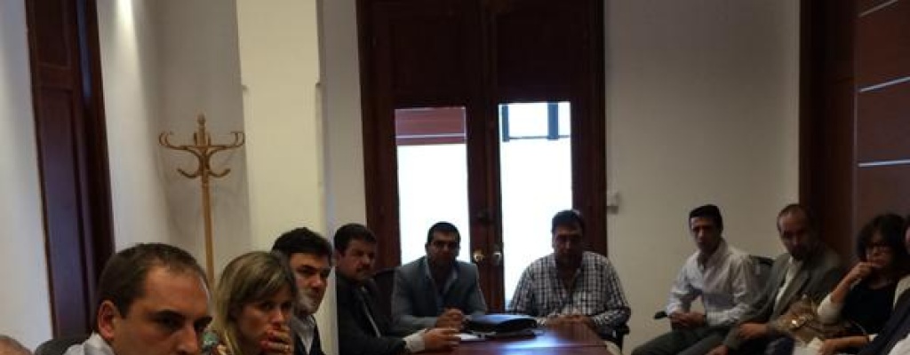 Ferreri se reuni� con comerciantes de frontera con Brasil por baja en la actividad