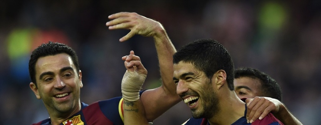 Dos tantos de Su�rez en goleada de Barcelona 6-0 contra Getafe