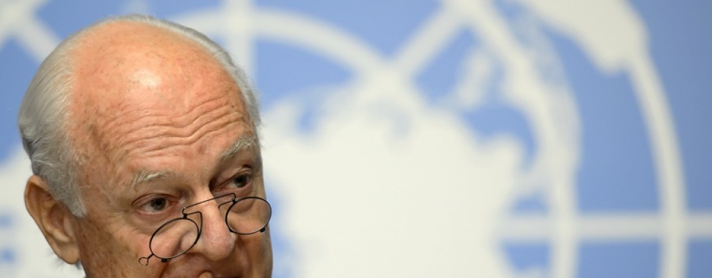 Mediador de ONU inicia consultas para nuevo di�logo en Siria