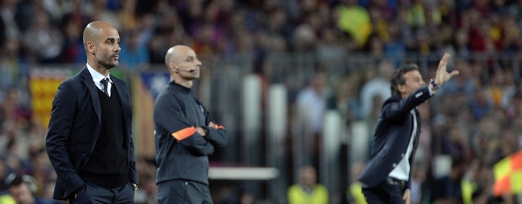 Para Luis Enrique triunfo "perfecto"; Guardiola lament� el tercer tanto