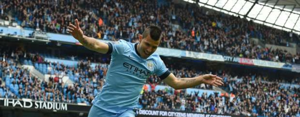 Triplete de Ag�ero en goleada del Manchester City sobre QPR
