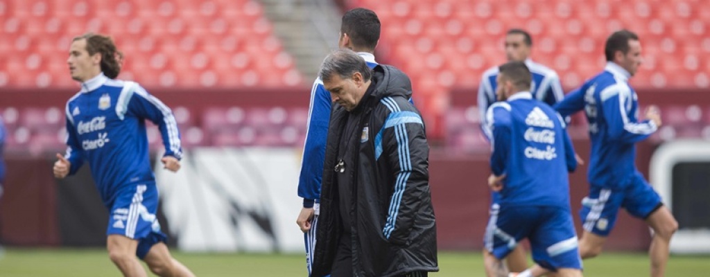 Martino dio lista preliminar para la Copa Am�rica sin sorpresas