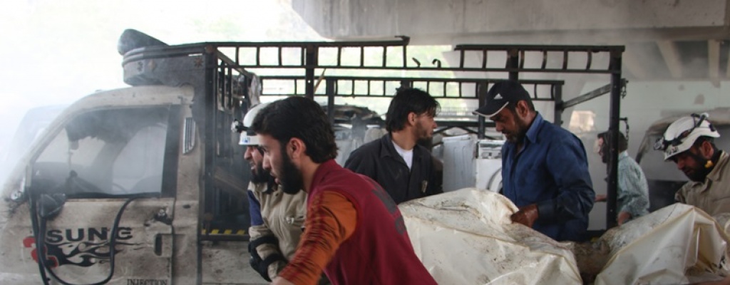 Veinte muertos por ataque con barril de explosivos en Siria