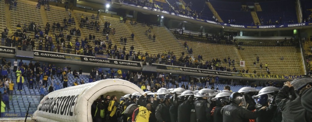 Justicia orden� clausurar La Bombonera tras ataque con gas pimienta
