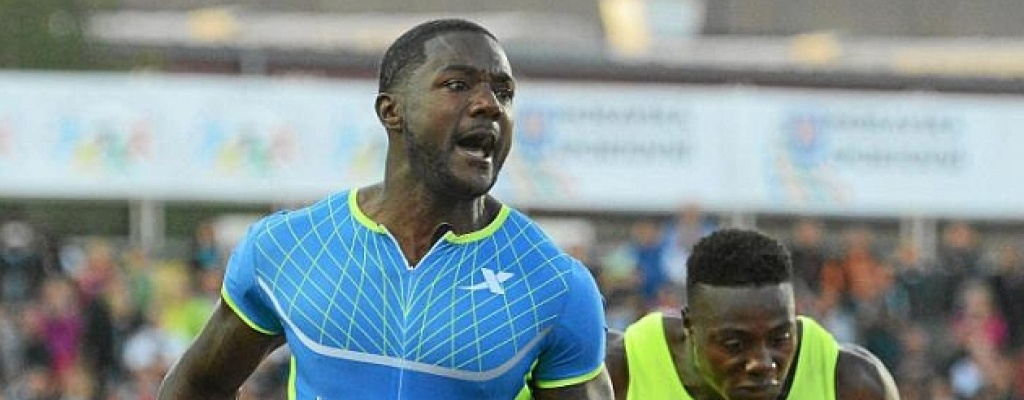 Gatlin logra en Doha la mejor marca del a�o en 100 metros (9.74)