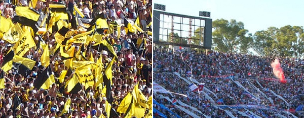 Tarde de cl�sico, Pe�arol vs Nacional