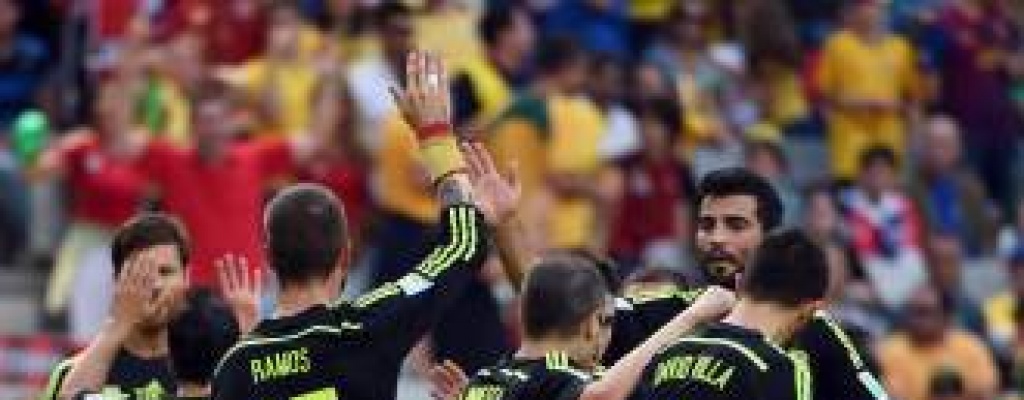 Espa�a se despidi� del Mundial con una goleada ante Australia 