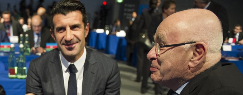 Figo y Van Praag retiran sus candidaturas para presidente de FIFA