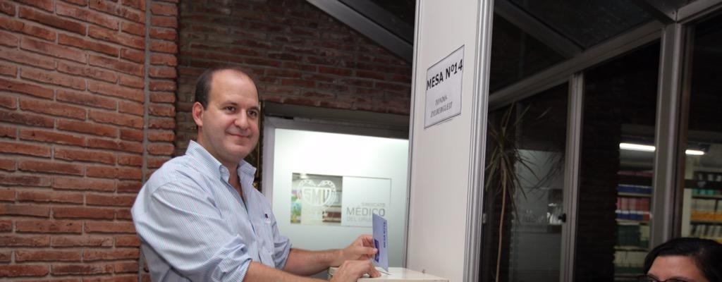 Trostchansky reelegido en el SMU: "Debemos generar un salto cualitativo en la salud"