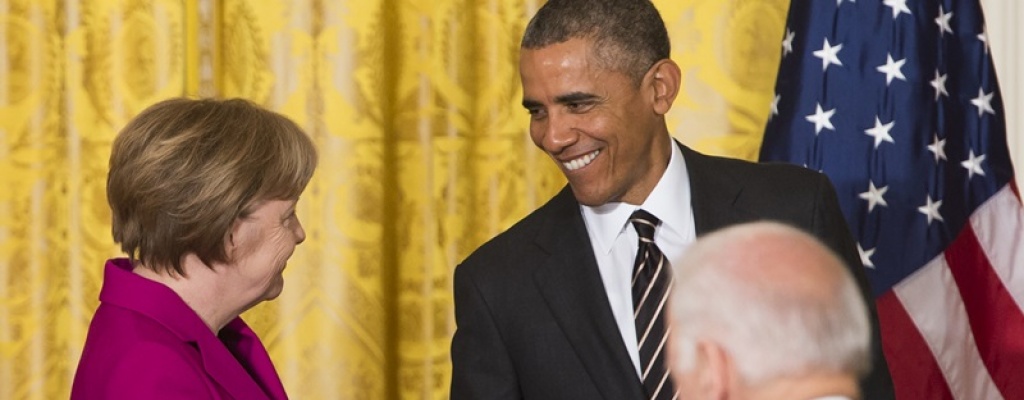 Confirman reuni�n entre Merkel y Obama previa a Cumbre del G7