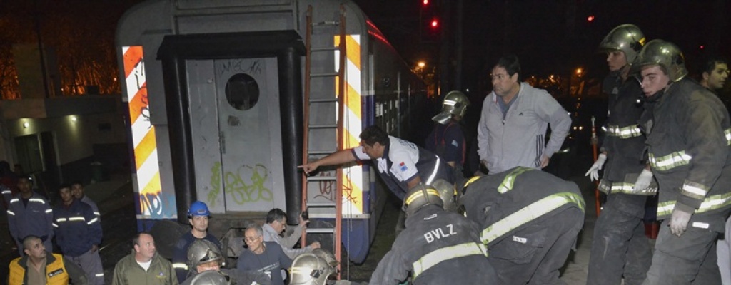 Choque de tren con locomotora deja unos 40 heridos en Argentina