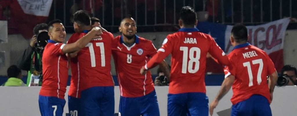 Chile gole� 5-0 a Bolivia pero ambos clasificaron a cuartos de final