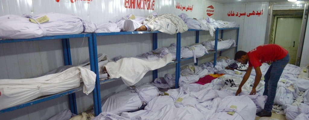 Al menos 122 muertos en sur de Pakist�n por ola de calor