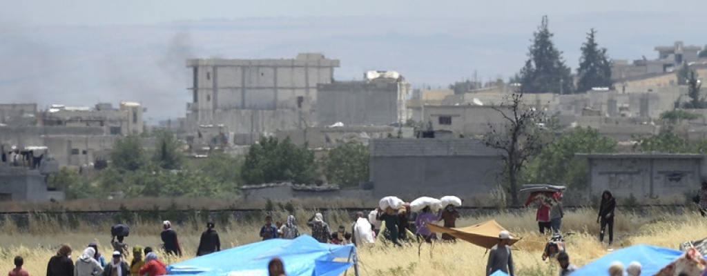 Fuerzas kurdas expulsan a yihadistas de ciudad siria de Kobane