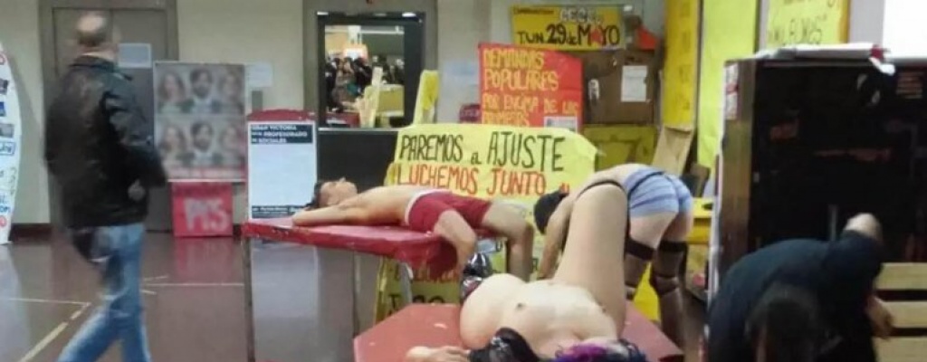 Esc�ndalo por actuaci�n sexual en la Universidad de Buenos Aires
