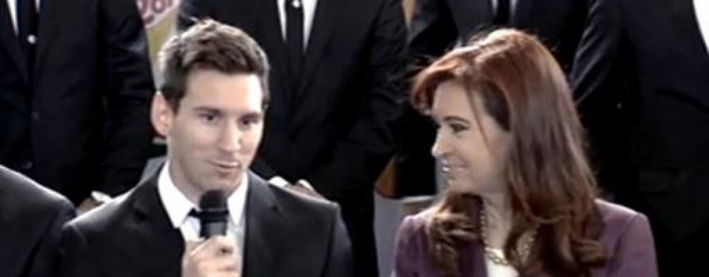 Cristina le dijo a la selecci�n de su pa�s que fueron "unos leones"