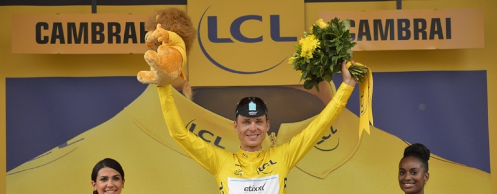 Alem�n Tony Martin gan� 4ta etapa y lidera el Tour de France