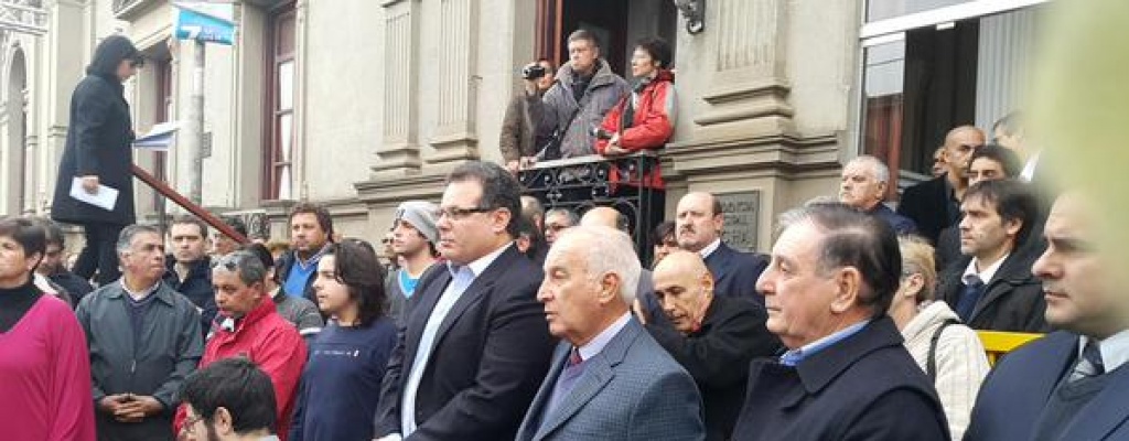 Anibal Pereyra asumi� como intendente de Rocha: "Tenemos muchos frentes de trabajo"