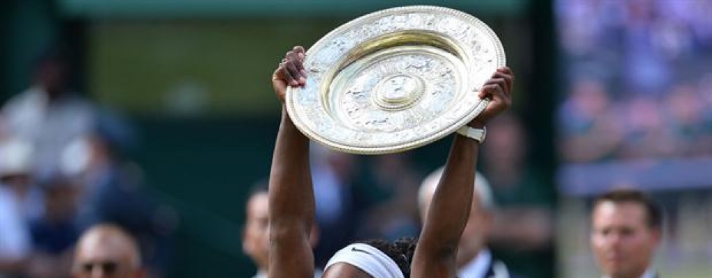 Serena Williams conquist� su sexto t�tulo en Wimbledon