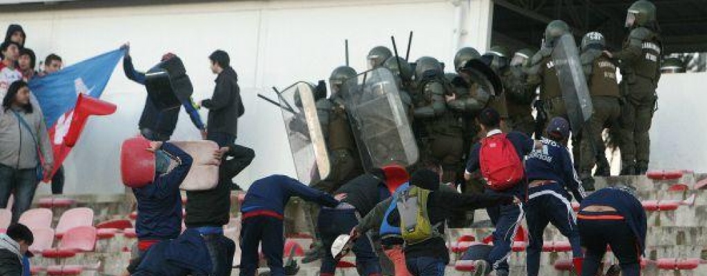 Chile crear� un registro de hinchas para combatir la violencia en el f�tbol