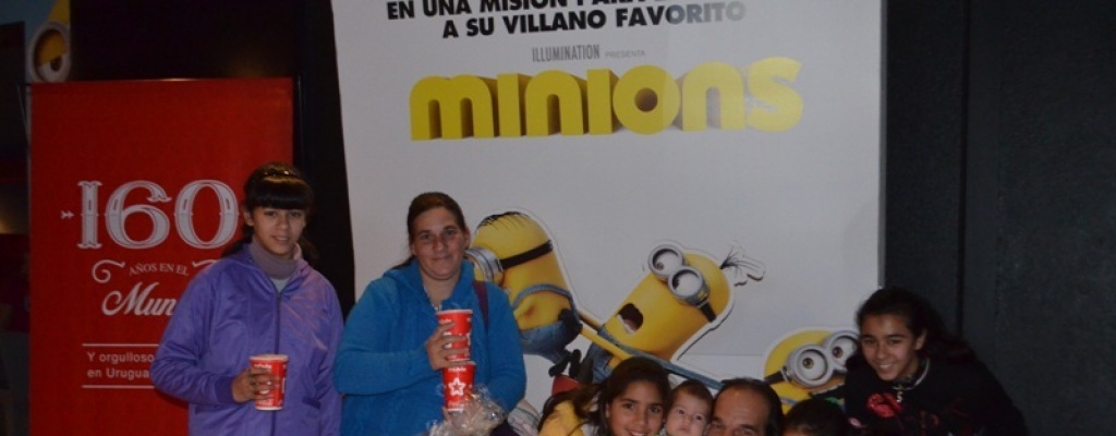 Los Minions llegaron al Puerto de Montevideo