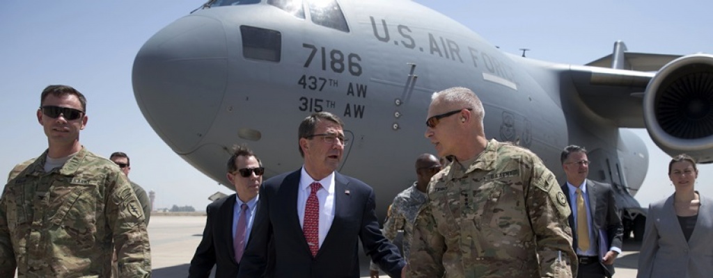 Secretario de Defensa de Estados Unidos visita Bagdad