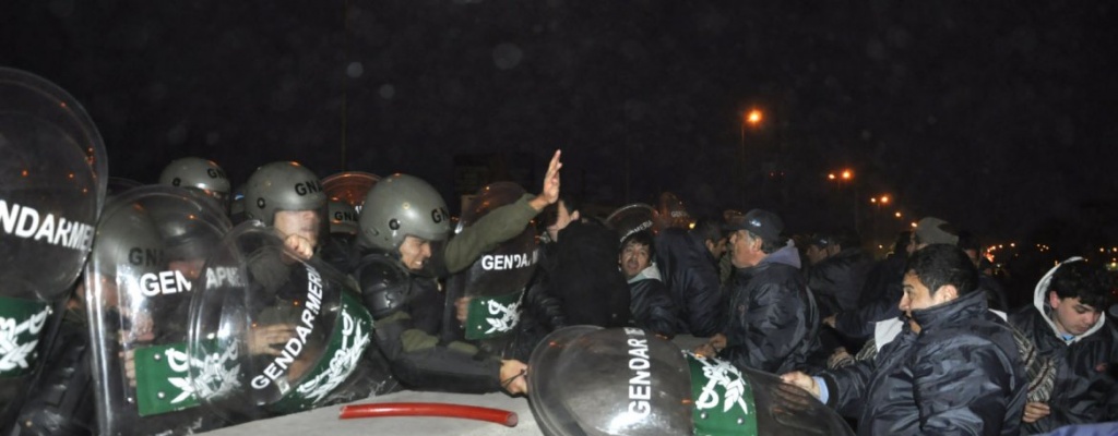 Buenos Aires: Heridos y detenidos en protesta en Autopista Panamericana