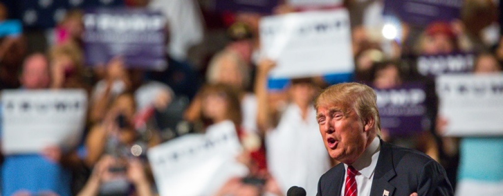 Trump lidera interna republicana en semana previa al primer debate